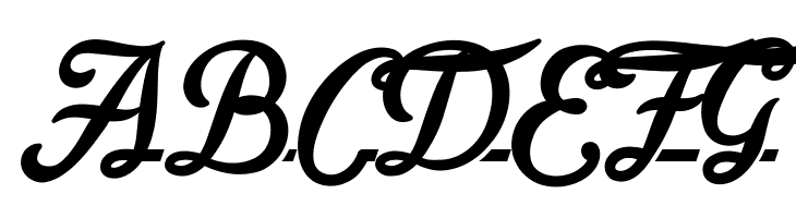 Lacosta Line PERSONAL USE ONLY  Free Fonts Download