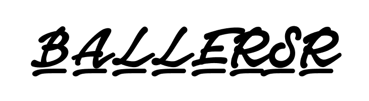 Notera 2 Underline PERSONAL USE Black  Free Fonts Download