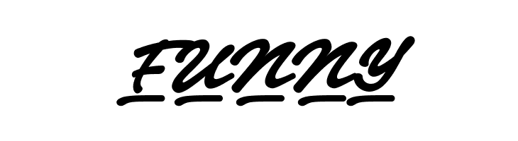 Notera 2 Underline PERSONAL USE Black  Free Fonts Download