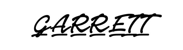 Notera 2 Underline PERSONAL USE Bold  Free Fonts Download