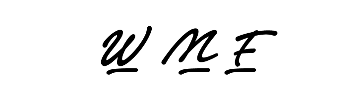 Notera 2 Underline PERSONAL USE Bold  Free Fonts Download