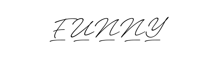 Notera 2 Underline PERSONAL USE Thin  Free Fonts Download