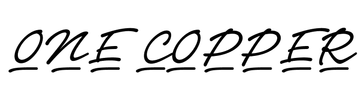 Notera 2 Underline PERSONAL USE Medium  Free Fonts Download