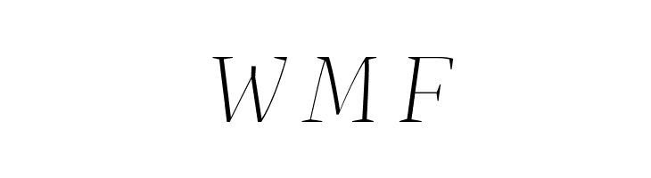 Jaymont PERSONAL Thin Italic  Free Fonts Download