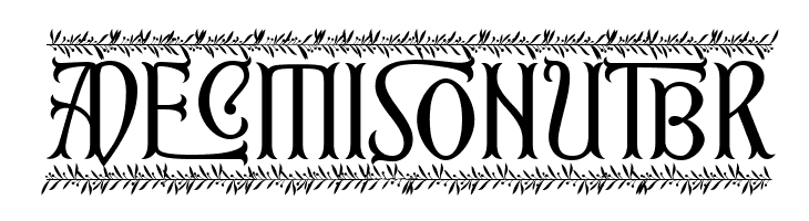 Christmas Reign Deco PERSONAL  Free Fonts Download