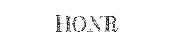 HONR BB Petie Boy Medium Font