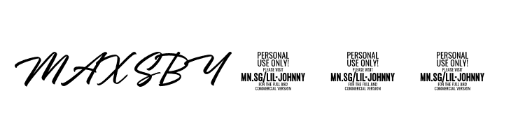 Lil Johnny PERSONAL USE ONLY Regular  Free Fonts Download