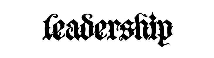 Leaders PERSONAL USE ONLY  Free Fonts Download