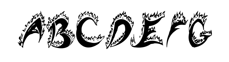 Flaming Tears  Free Fonts Download