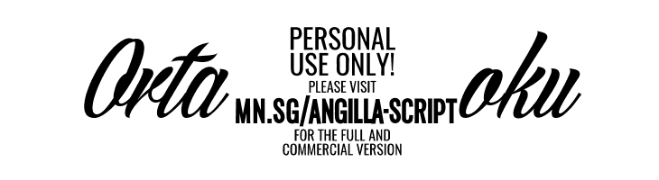 AngillaScriptPERSONALUSE  Free Fonts Download