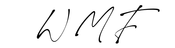 Monita Signature PERSONAL USE Regular Italic  Free Fonts Download