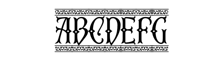 Fourth Reign PERSONAL USE ONLY Border Diamond  Free Fonts Download