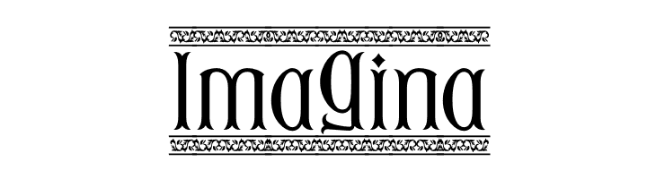 Fourth Reign PERSONAL USE ONLY Border  Free Fonts Download