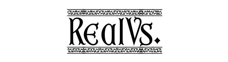 Fourth Reign PERSONAL USE ONLY Border  Free Fonts Download