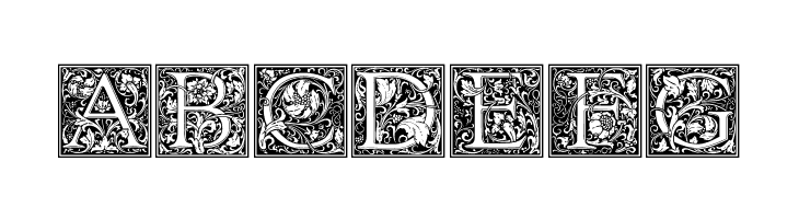 Goudy Initialen  Free Fonts Download