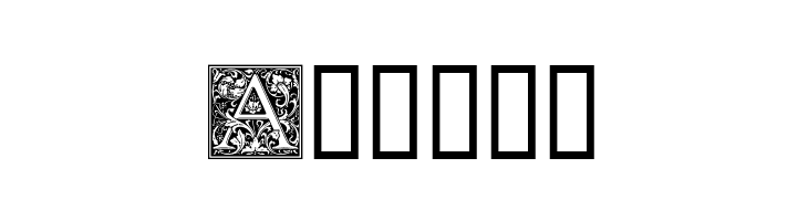 Goudy Initialen  Free Fonts Download