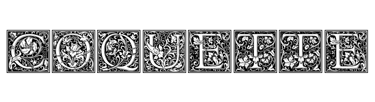 Goudy Initialen  Free Fonts Download
