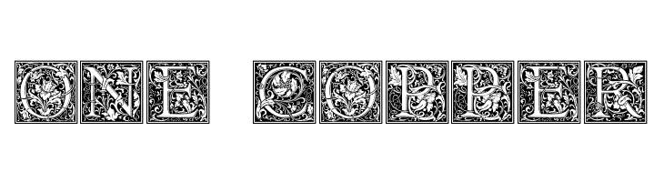 Goudy Initialen  Free Fonts Download