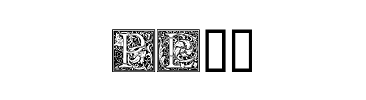 Goudy Initialen  Free Fonts Download