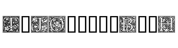 Goudy Initialen  Free Fonts Download