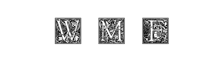Goudy Initialen  Free Fonts Download