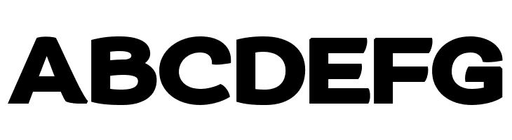 QuacheHeavyExpandedPERSONAL  Free Fonts Download