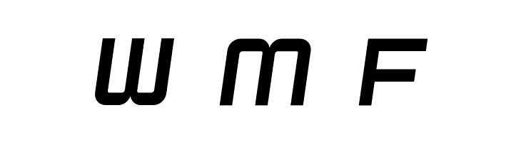 Cubest Medium Italic  Free Fonts Download