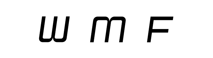 Cubest Light Italic  Free Fonts Download