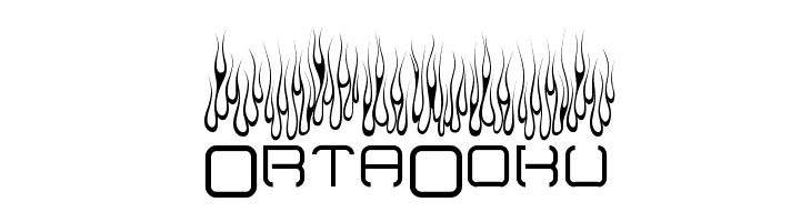 Up In Flames Too  Free Fonts Download