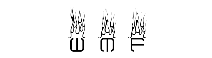 Up In Flames  Free Fonts Download