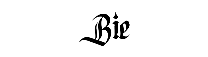 Inked Bones PERSONAL USE ONLY  Free Fonts Download