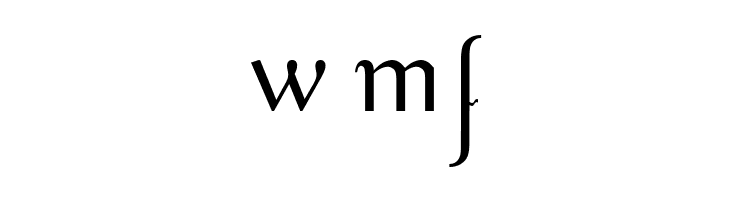 HandScript LCase 4LR  Free Fonts Download
