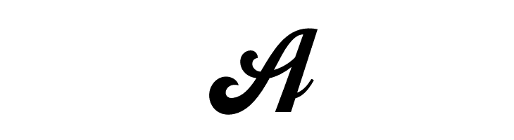 Alameda Script PERSONAL USE Regular  Free Fonts Download