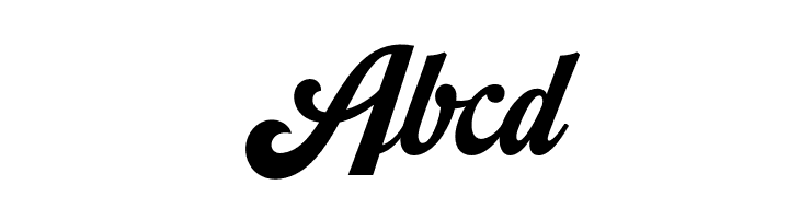 Alameda Script PERSONAL USE Regular  Free Fonts Download