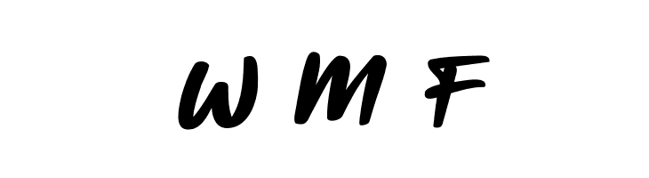 Miraikato Script PERSONAL USE Bold Italic  Free Fonts Download