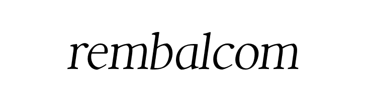 Quanton PERSONAL USE ONLY Thin Italic  Free Fonts Download