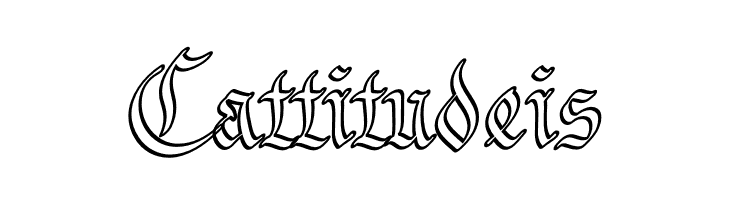 Bavarian Outline PERSONAL Outline  Free Fonts Download