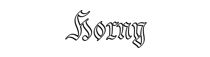 Bavarian Outline PERSONAL Outline  Free Fonts Download