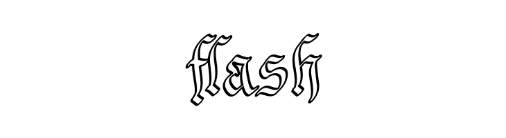 Bavarian Outline PERSONAL Outline  Free Fonts Download