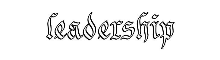 Bavarian Outline PERSONAL Outline  Free Fonts Download