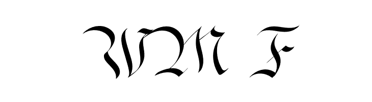 Bavarian Crown Thin PERSONAL Thin  Free Fonts Download