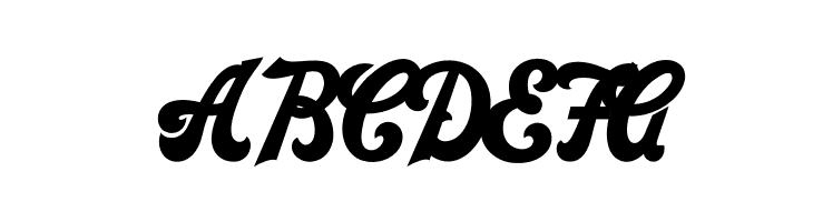 Strikers Script Bold PERSONAL Regular  Free Fonts Download