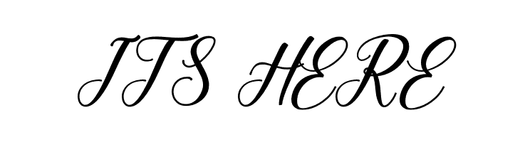 Garden Party PERSONAL USE Regular  Free Fonts Download