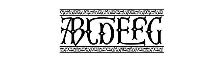 Second Reign PERSONAL USE ONLY Border  Free Fonts Download