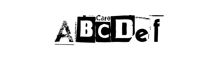 Anonymous Clippings  Free Fonts Download