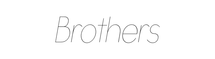 Gonzi Condensed PERSONAL USE Thin Italic  Free Fonts Download