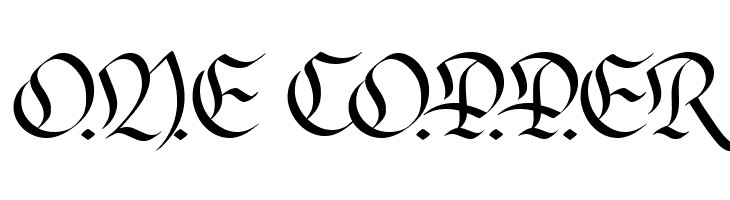 OdenburghDecoPERSONALUSE  Free Fonts Download