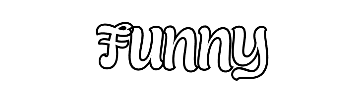 Gready PERSONAL USE ONLY Outline  Free Fonts Download