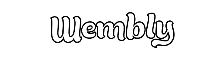 Gready PERSONAL USE ONLY Outline  Free Fonts Download