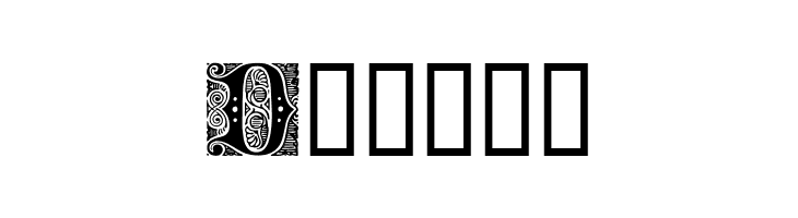 Cheshire Initials  Free Fonts Download